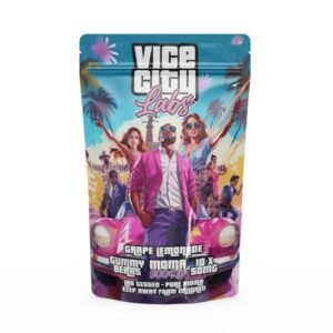 500MG MDMA Gummy Bears – Grape Lemonade